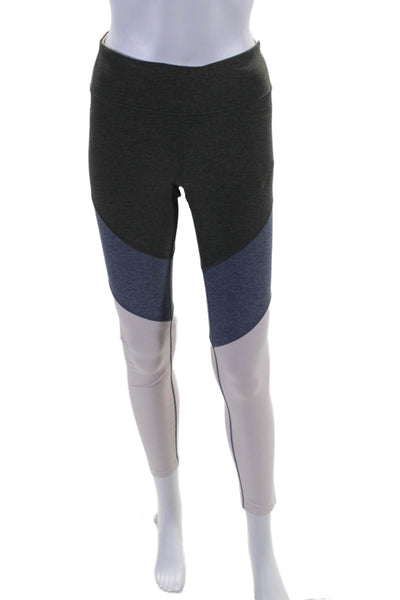 Outdoor Voices Womens Multicolor Color Block Pull On Pants Leggings Size M