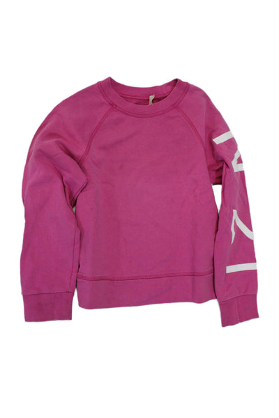 N 21 Toddlers Long Sleeve Pullover Crewneck Graphic Sweater Pink Size 2T