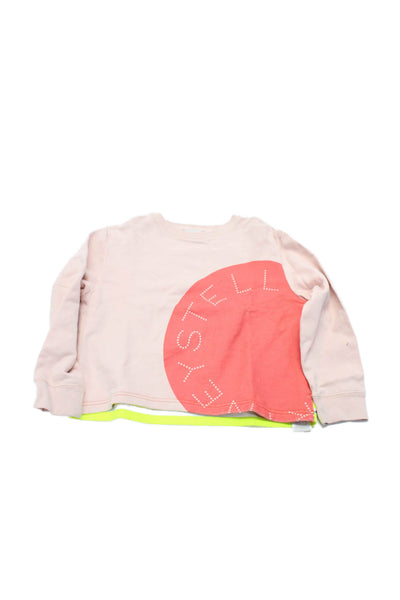 Stella McCartney Kids Childrens Girls Long Sleeves Sweatshirt Pink Size 8