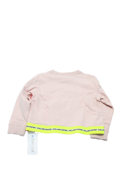 Stella McCartney Kids Childrens Girls Long Sleeves Sweatshirt Pink Size 8