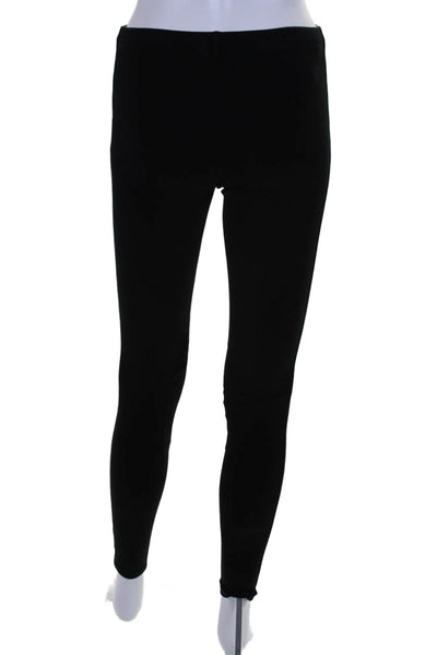 Polo Ralph Lauren Womens Pull On Leggings Black Cotton Blend Size Small