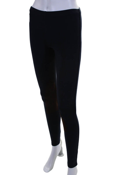 Polo Ralph Lauren Womens Rider Leggings Navy Blue Cotton Blend Size Small