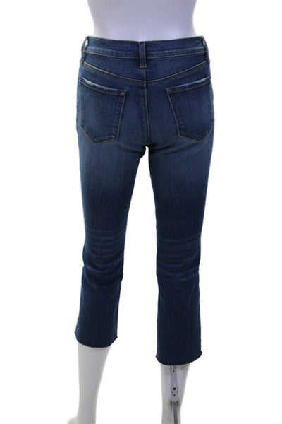J Brand Womens Midrise Five Pockets Medium Wash Straight Leg Denim Pants Size 26