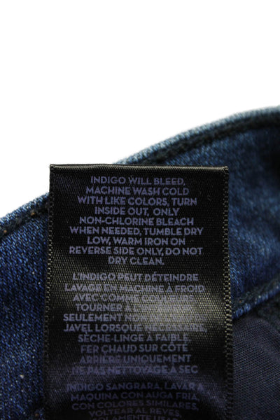 J Brand Womens Midrise Five Pockets Medium Wash Straight Leg Denim Pants Size 26