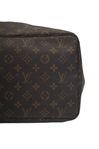 Louis Vuitton Womens Brown Neverfull GM Monogram X-Large Shoulder Tote Bag