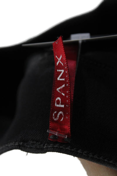 SPANX® Womens Faded Black Pull On High Rise Distress Skinny Leg Jeans Size M