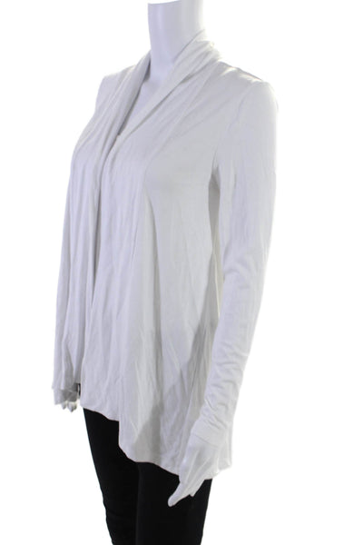 Vince Camuto Womens Open Front Long Sleeve Cardigan Sweater White Size XS