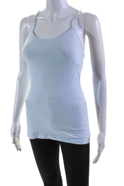 Lululemon Womens Stretch Round Neck Pullover Activewear  Top Blue Size S