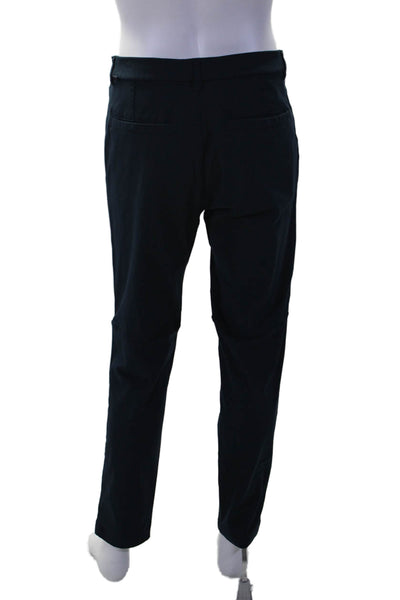 Lululemon Mens Zipper Fly Lightweight Slim Cut Trouser Pants Navy Blue Size 32