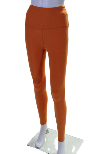 Beyond Yoga Women's High Waist Full Length Athletic Leggings Orange Size XS