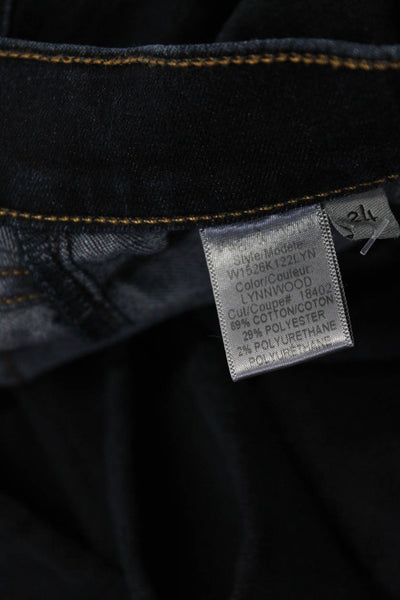 Rag & Bone Jean Womens Cotton Blend Denim Low-Rise Skinny Jeans Blue Size 24