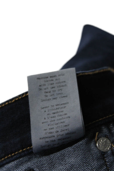 Rag & Bone Jean Womens Cotton Blend Denim Low-Rise Skinny Jeans Blue Size 24
