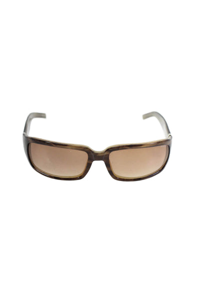 Ralph Ralph Lauren Womens Thick Square Frame Sunglasses Plastic Brown