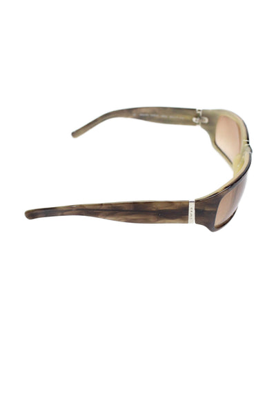 Ralph Ralph Lauren Womens Thick Square Frame Sunglasses Plastic Brown