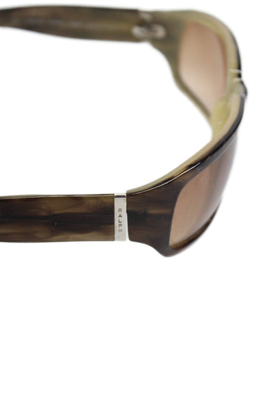 Ralph Ralph Lauren Womens Thick Square Frame Sunglasses Plastic Brown