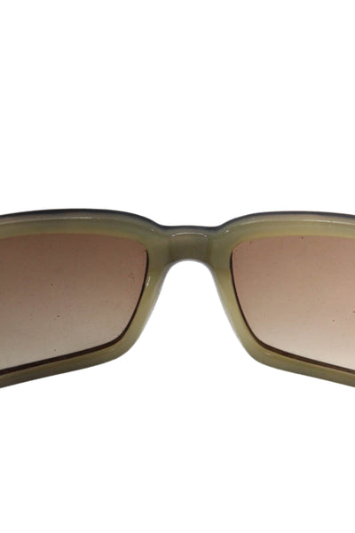 Ralph Ralph Lauren Womens Thick Square Frame Sunglasses Plastic Brown