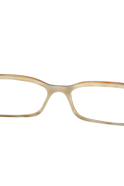 Jill Jill Stuart Womens Thin Round Eyeglasses Frames Plastic Brown