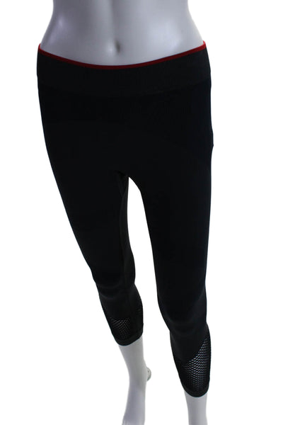 Adidas by Stella McCartney Womens Mesh Detail Leggings Navy Blue Size Small