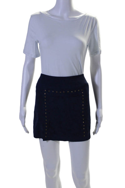 Foray Golf Womens Stretch Studded Activewear Mini Skort Navy Size XXS