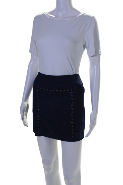 Foray Golf Womens Stretch Studded Activewear Mini Skort Navy Size XXS