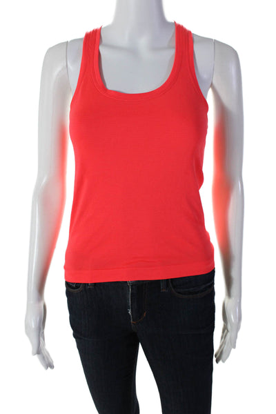 Lululemon Womens Racer Back Sleeveless Pullover Tank Top Bright Red Size 4