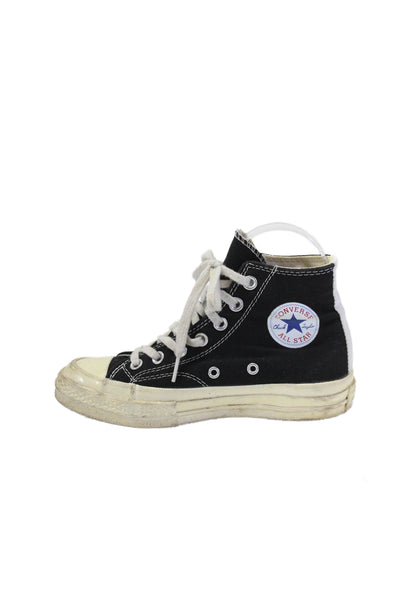 Converse x Play Comme des Garcons Womens Black Chuck Taylor All Star Shoes Size5