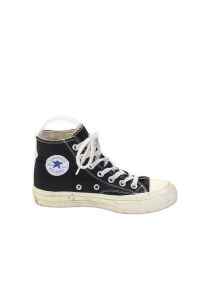 Converse x Play Comme des Garcons Womens Black Chuck Taylor All Star Shoes Size5