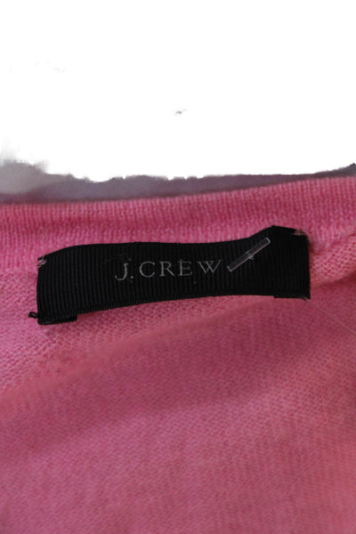 J Crew Women's Long Sleeves Button Down Cardigan Sweater Pink Size S