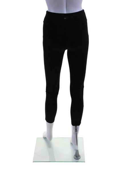 KORAL ACTIVEWEAR Womens Low-Rise Activewear Ankle Leggings Black Size XS