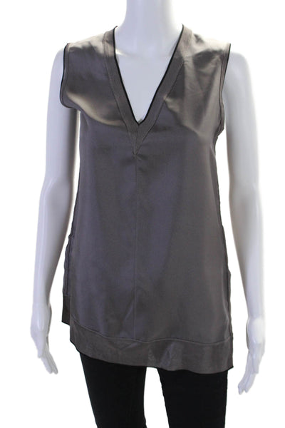 Rag and Bone Sleeveless Silk orders V Neck Blouse Top