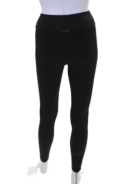 Koral Womens Pull On High Rise Athletic Leggings Black Size Extra Small