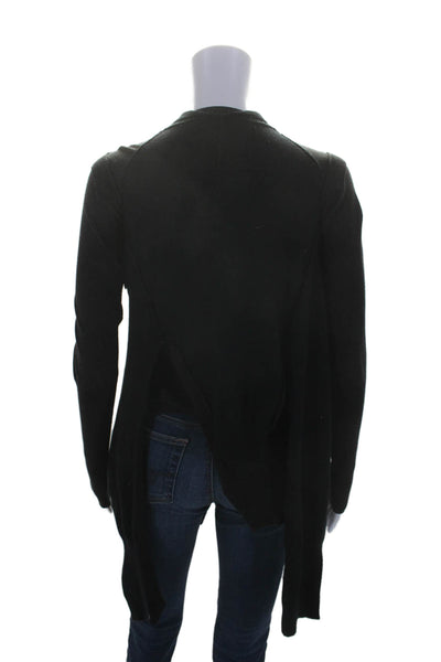 AllSaints Co Ltd Spitalfields Womens Black V-neck Cardigan Sweater Top Size 8