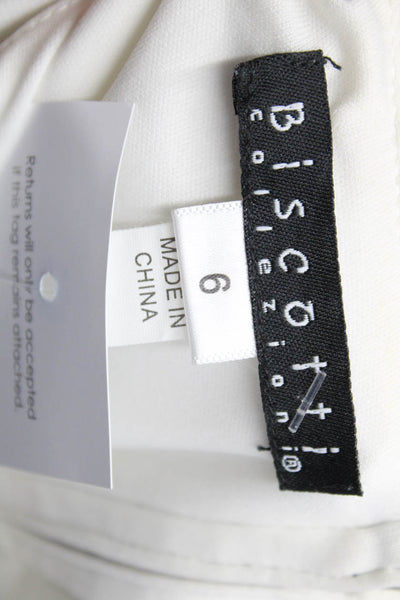 Biscotti Girls Black White Color Block Long Sleeve Fit & Flare Dress Size 6