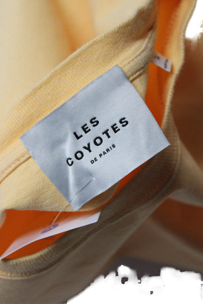 Les Coyotes De Paris Boys Short Sleeve Crew Neck Graphic T Shirt  Orange 14