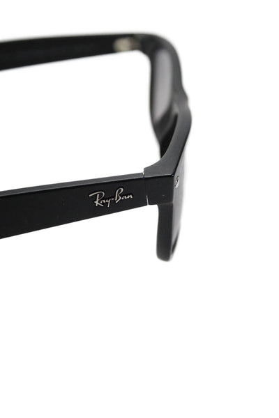 Ray Ban Unisex Adults Matte Square Frame Sunglasses Black