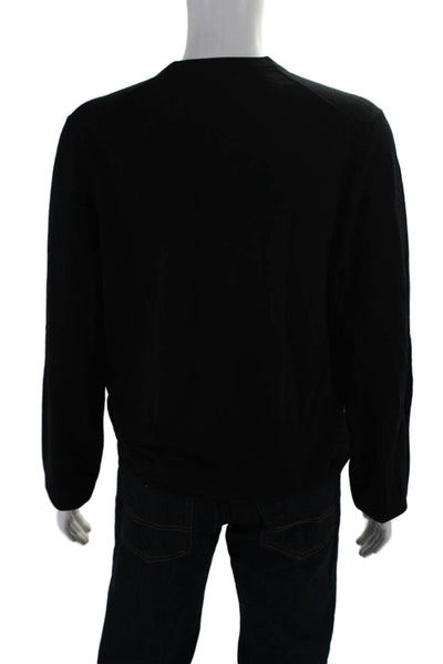 The Men's Store At Bloomingdales Men's Pullover Sweater Black Size XL