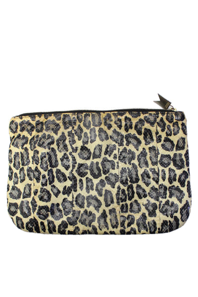 Meredith Wendell Women's Zip Closure Animal Print Pouch Wallet Size M