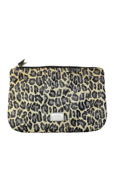 Meredith Wendell Women's Zip Closure Animal Print Pouch Wallet Size M