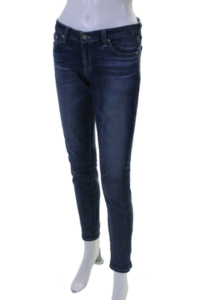 J Brand Womens The Legging Super Skinny Ankle Jeans Blue Denim Size 28