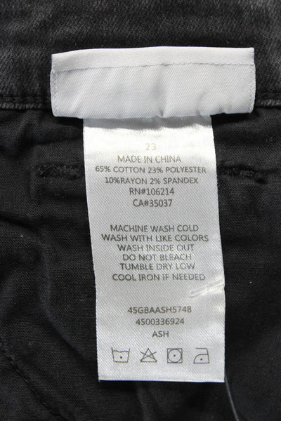 Joes Jeans Womens The Charlie High Rise Skinny Ankle Jeans Gray Denim Size 23