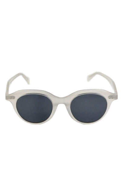 Celine Womens Circular Frame Sunglasses White