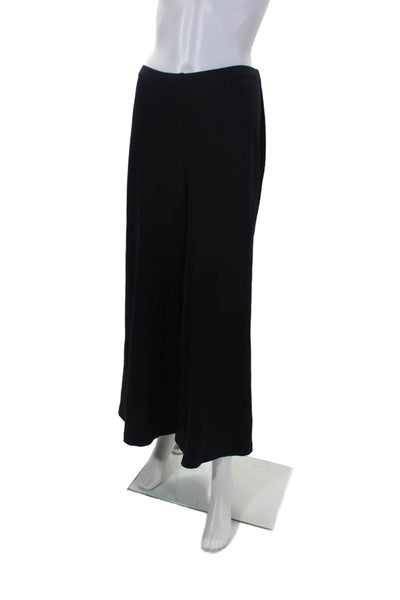 Bailey 44 Womens Dark Navy High Rise Pull On Wide Leg Pants Size M