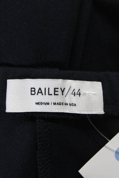 Bailey 44 Womens Dark Navy High Rise Pull On Wide Leg Pants Size M