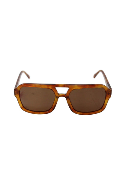 Banbe Unisex Adults Tortoise Shell Aviator Sunglasses Brown