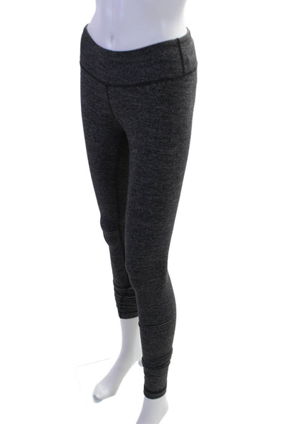 Lululemon Womens Stretch Mid-Rise Activewear Ankle Leggings Gray Size 2