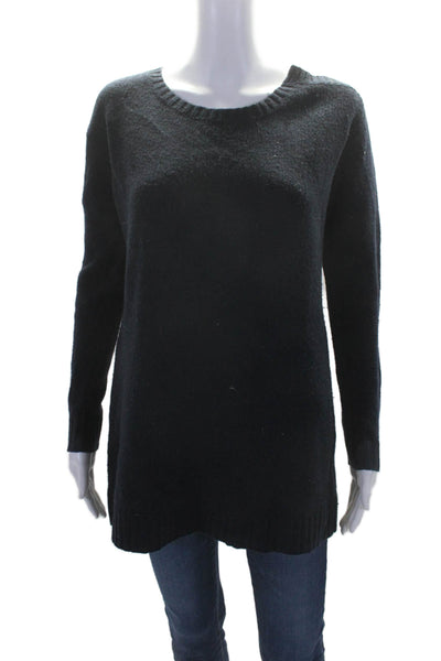 AllSaints Co Ltd Spitalfields Womens Wool Navy Crew Neck Sweater Top Size 6