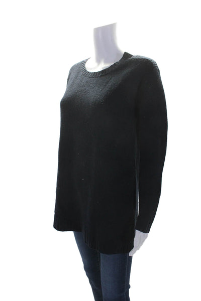 AllSaints Co Ltd Spitalfields Womens Wool Navy Crew Neck Sweater Top Size 6
