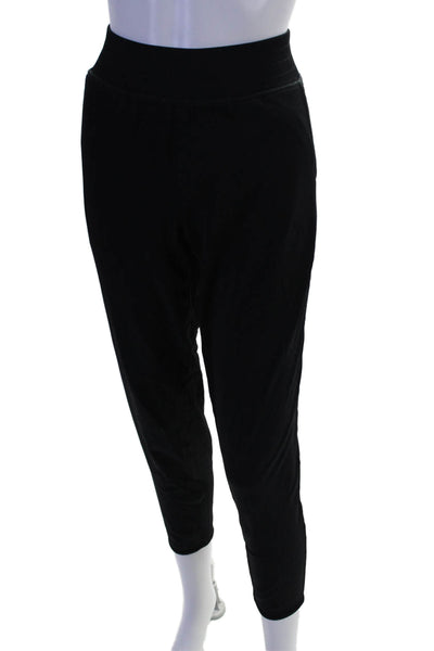 Theory Womens Three Pocket Elastic Waist Mid-Rise Tapered Sweatpants Navy Size L