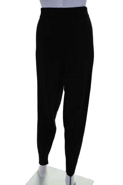 Equipment Femme Womens High Rise Drawstring Knit Jogger Pants Black Size Large