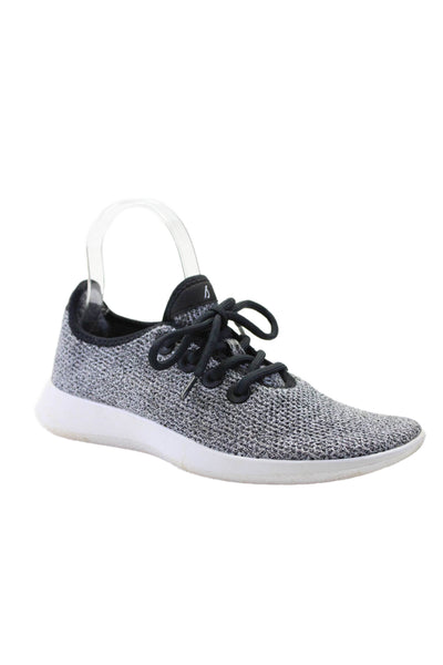 Allbirds Womens Low Top Lace Up Platform Running Sneakers Gray Size 8 US